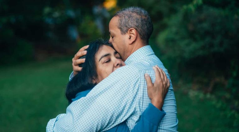 Hugs Feel So Delicious Because They Remind Us We Are Alive (M)